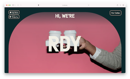 Screenshot of RDY.xyz