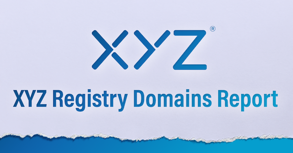 XYZ Registry Domains Report and notable venture-funded startups using XYZ Domains