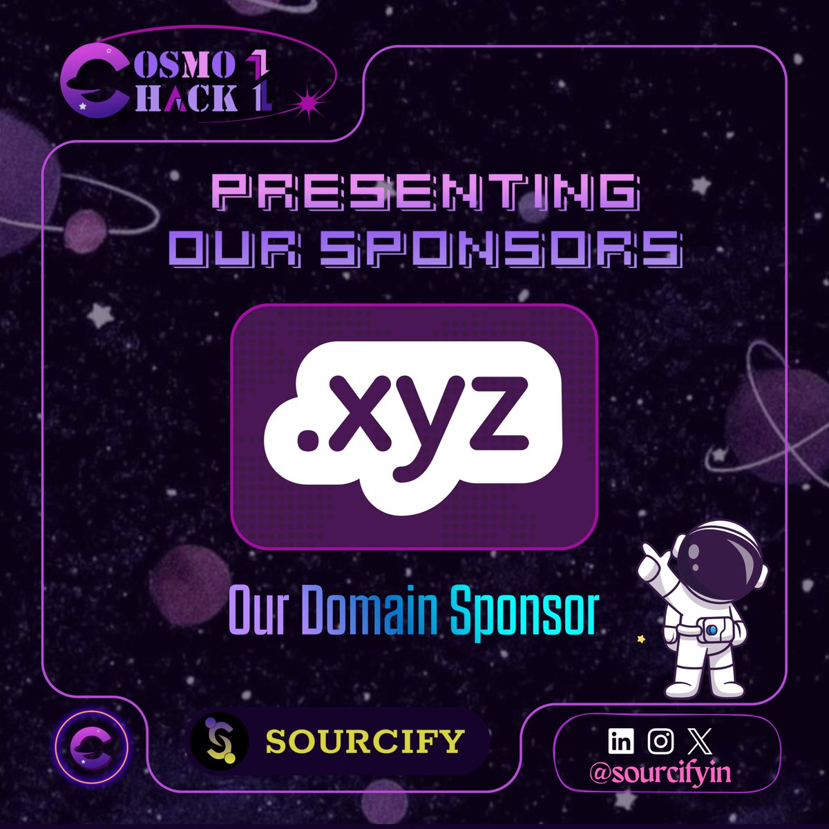 XYZ provides domains for participants at 150 hackathons around the world XYZ provides domains for participants at 122 hackathons around the world