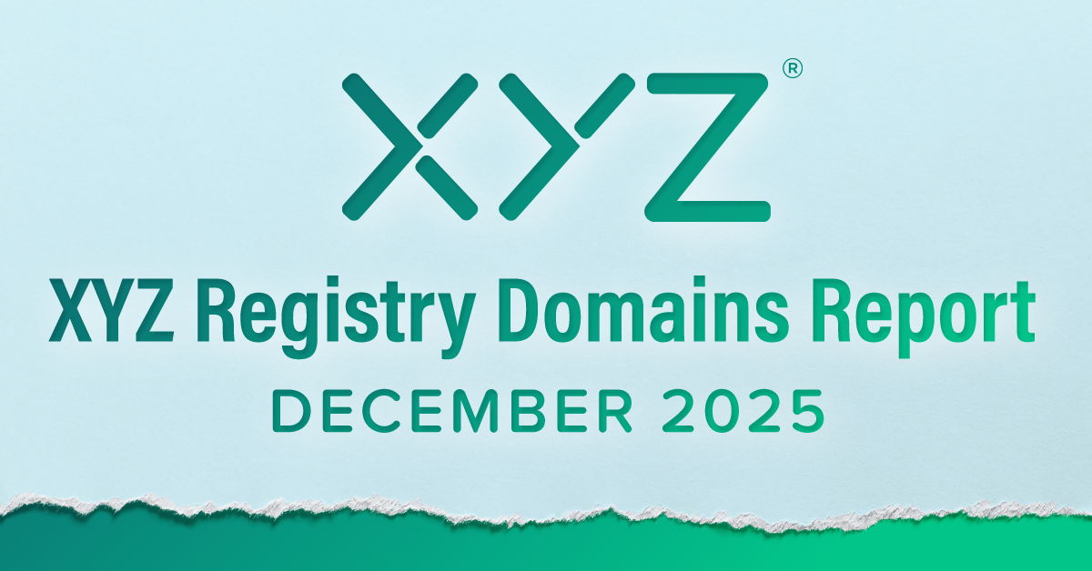 XYZ Registry Domains Report - December 2025 