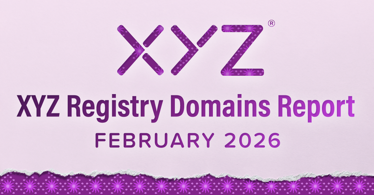 XYZ Registry Domains Report - February 2026