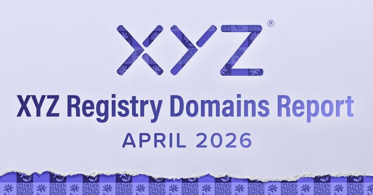 XYZ Registry Domains Report - April 2026