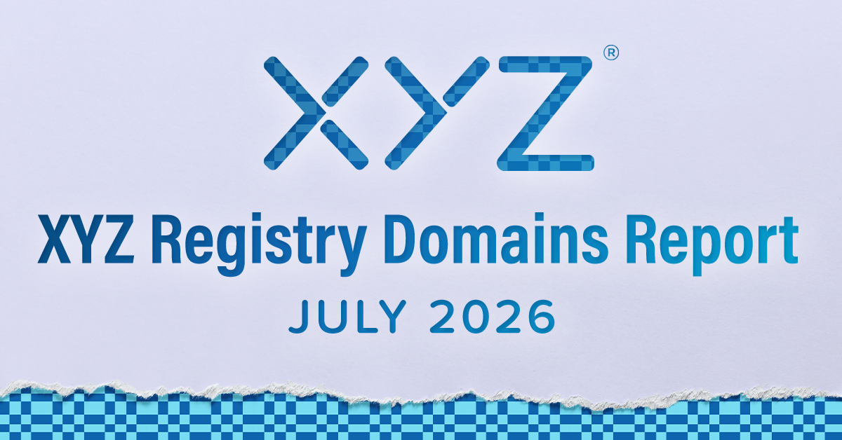 XYZ Registry Domains Report - July 2026